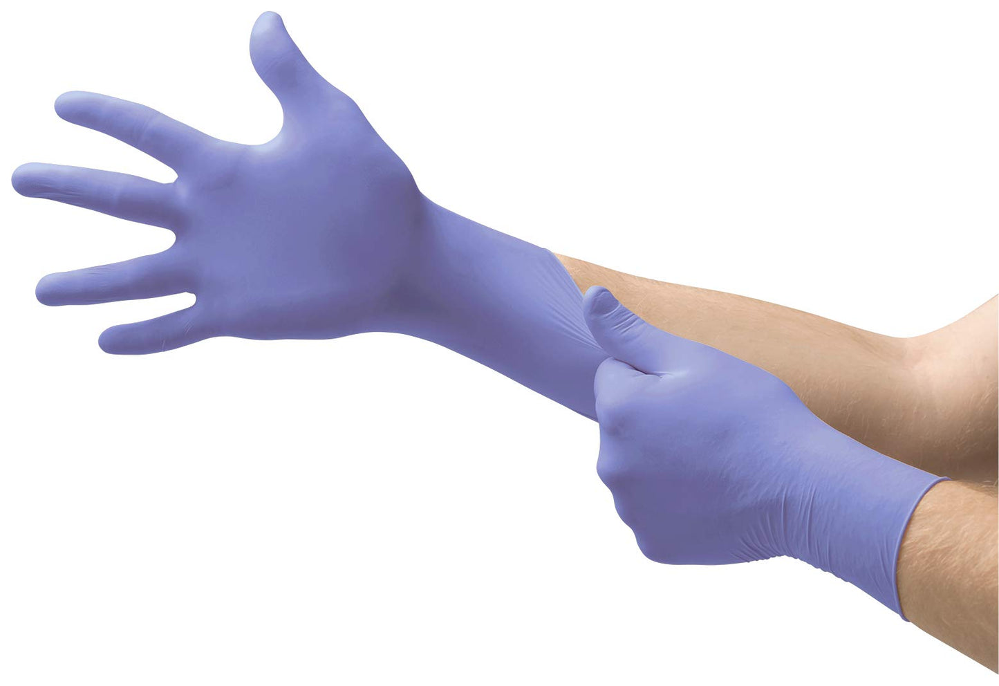 Microflex Supreno SE Nitrile Glove, Powder Free, 9.6" Length, 4.7 mils Thick, Medium (Pack of 1000)