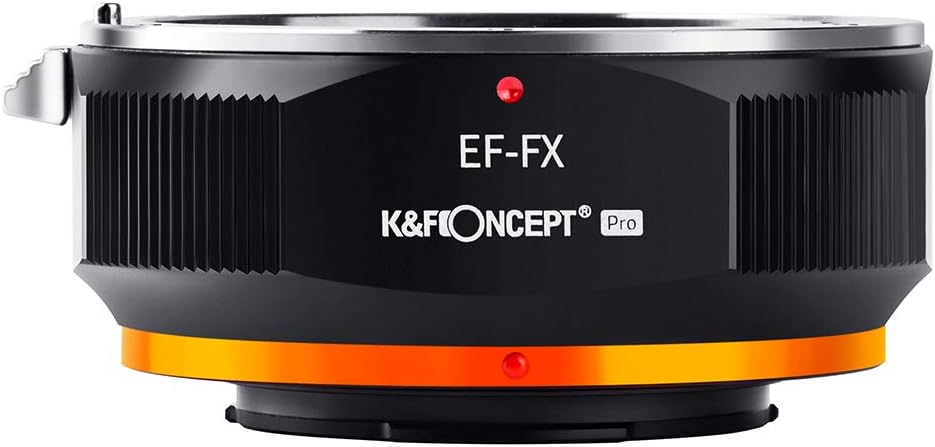 K&F CONCEPT X-Pro1 Lens Mount Adapter for EOS EF/EFS Lens to FujiFX Mount X Camera X-Series Mirrorless Cameras