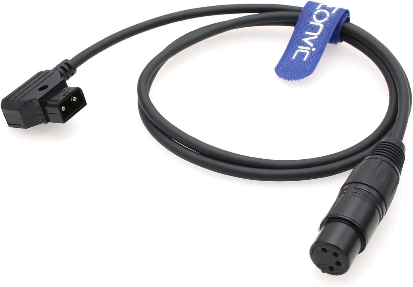 Eonvic F55/F5 GH4-YAGH 4-Pin (Straight-1M) Power Cable for Sony Venice Panasonic Camera Monitor DSLR Camcorder D-Tap
