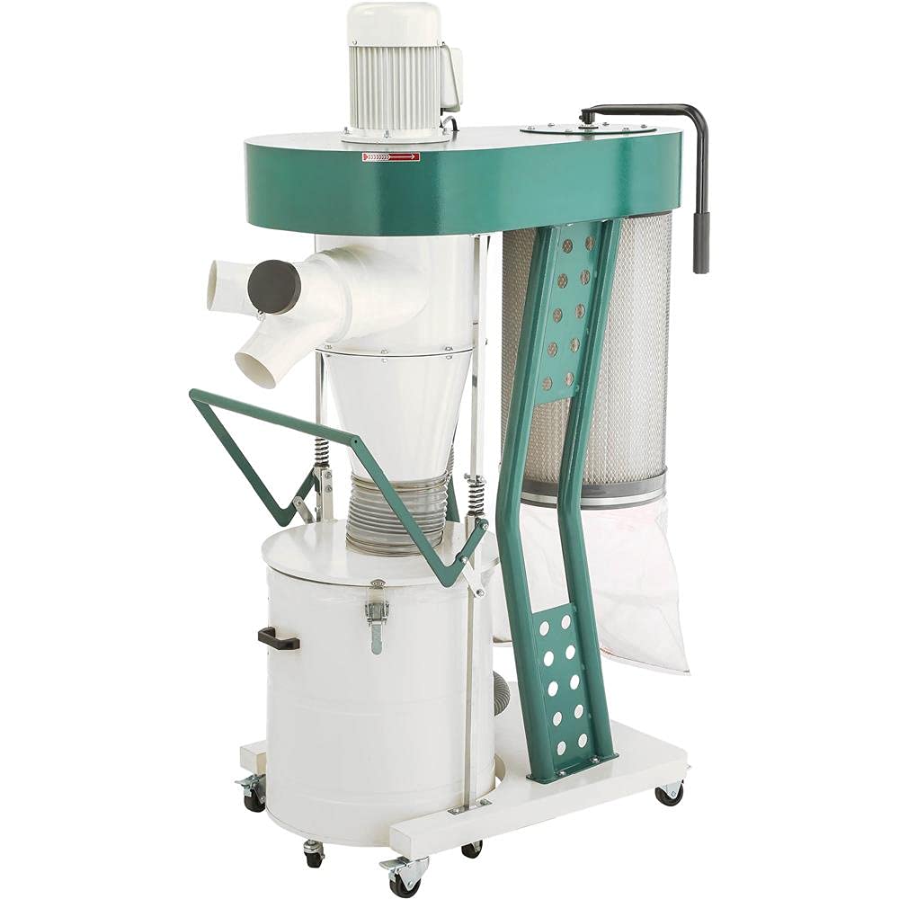 Grizzly Industrial G0861-2 HP Portable Cyclone Dust Collector