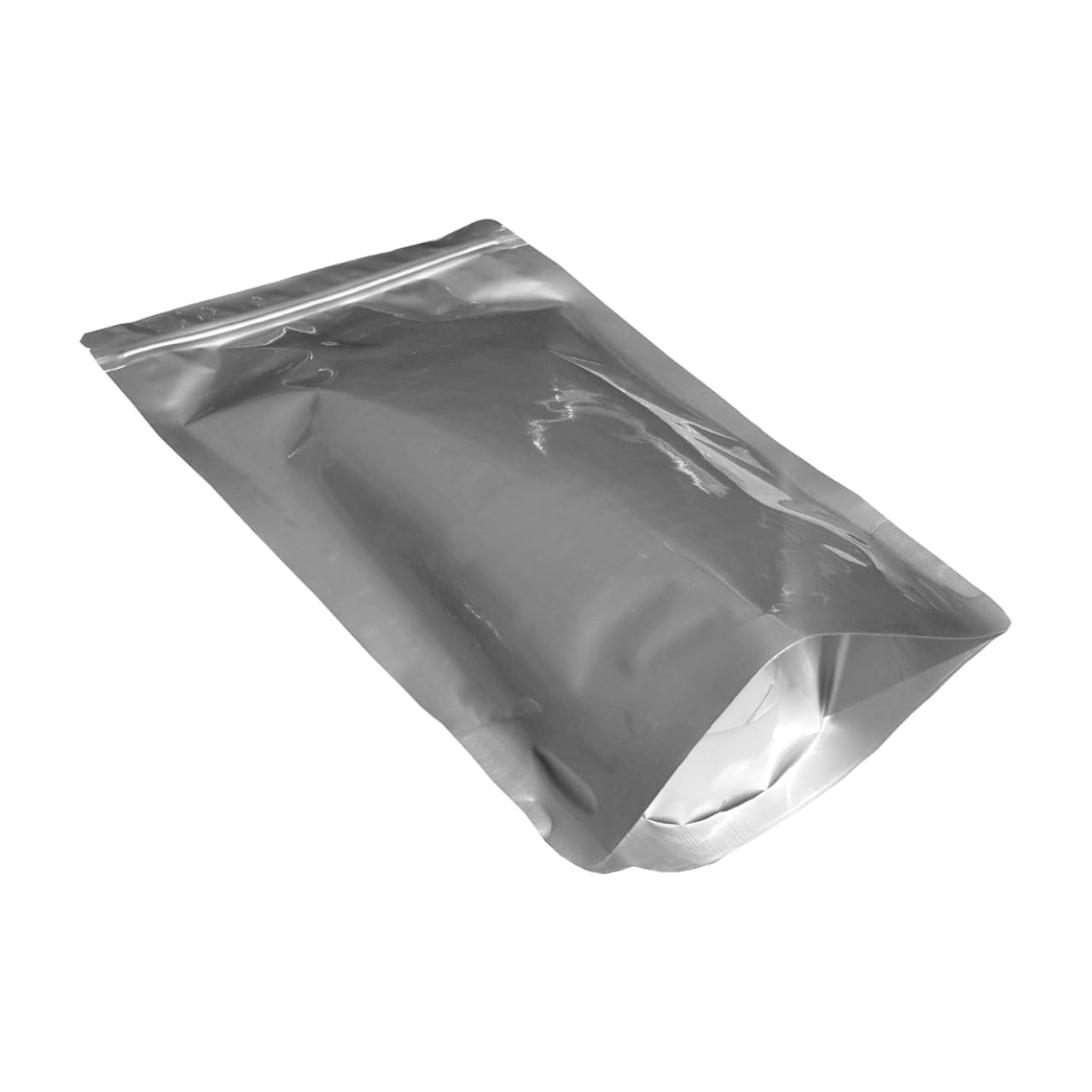 PackFreshUSA: 2-Quart (8" x 12" x 4") Seal-Top Stand-Up Mylar Pouch Bags for Long-Term Food Storage - Premium Century 7 Mil Thick/Side - Heat Sealable - Round Corners - Free Guide - Pack of 100