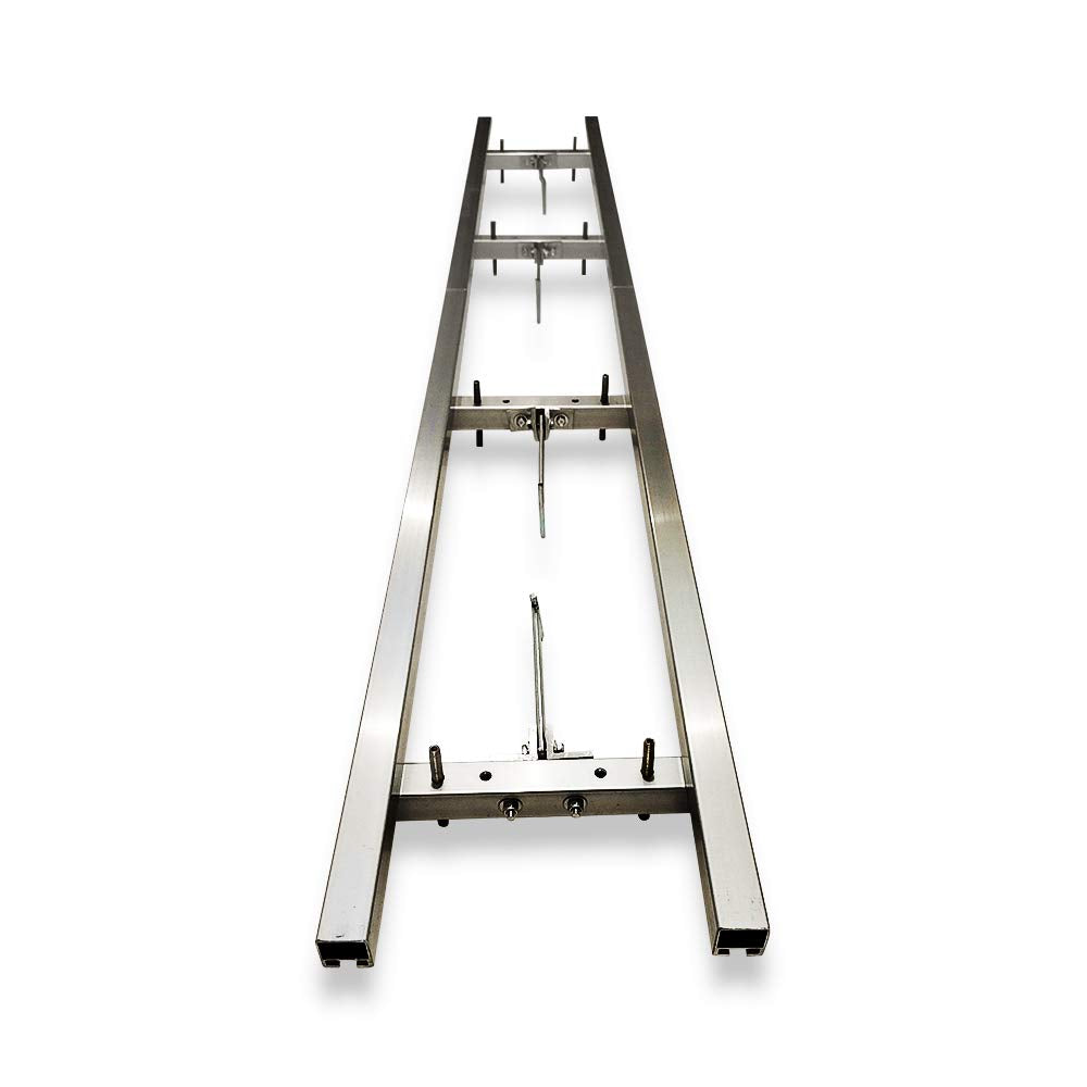 XRKJ 12 FT Rail Mill Guide System 4 Crossbar Kits Work with Chainsaw Mill