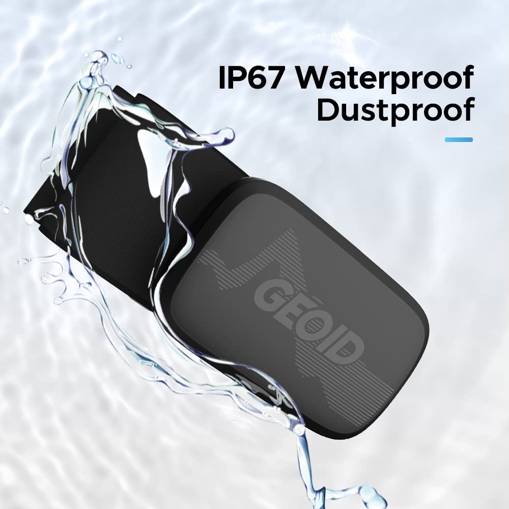 GEOID HS500 Heart Rate Monitor, Heart Rate Sensor Chest Strap, Protocol ANT+/Bluetooth, Compatible with iOS/Android APPs