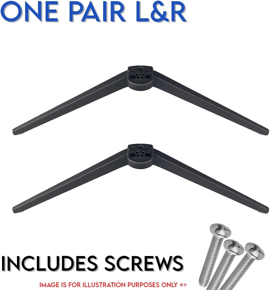 (68-771560) 65Q670G, OEM TV Stand Base Legs fit for TCL Compatible with Screws Included