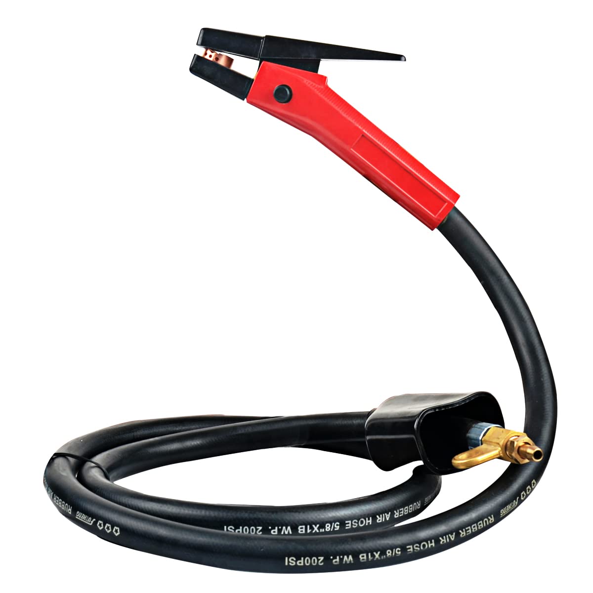 MELTSTAR K3000 Carbon Arc Air Gouging Torch - Heavy Duty 600A with 7' Cable and 360-Degree Rotating Red Handle for Maximum Efficiency in Gouging and Cutting, Ideal for Welding and Metalworking