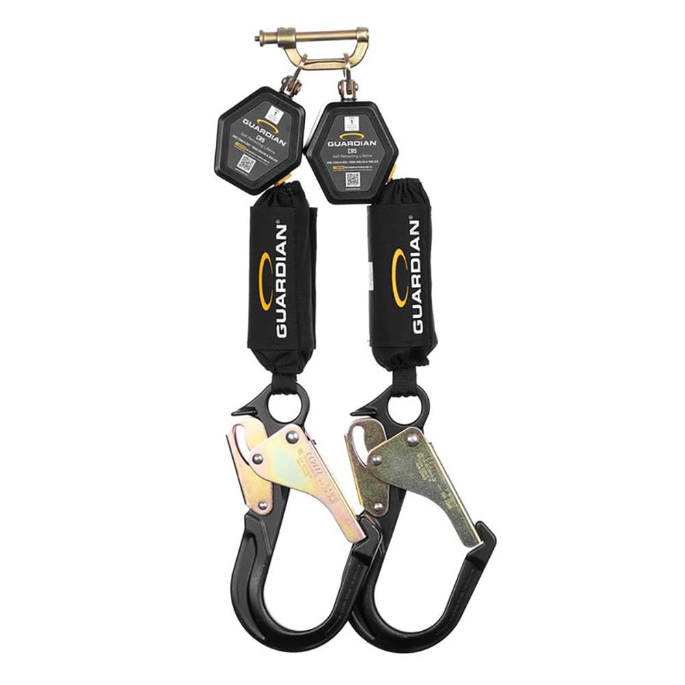 CR5 Dual Web SRL-P with Web Lifeline and Aluminum Rebar Hook, Class 1