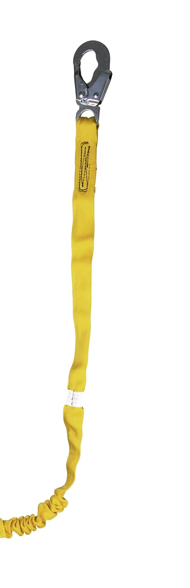 Guardian 10900 Halo Web SRL – 11 ft. Nylon Webbing with Carbineer, Swivel Top, Steel Snap Hook & 11200 IS-72 6-Foot Internal Shock Lanyard with snap Hooks