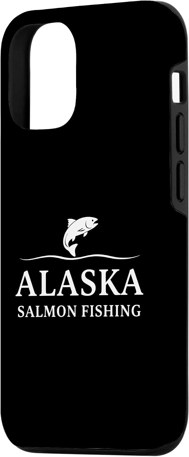 Alaska Salmon Fishing Adventure Angler Heritage 12/12 Alaska Salmon Fishing Adventure Angler Case for iPhone Pro