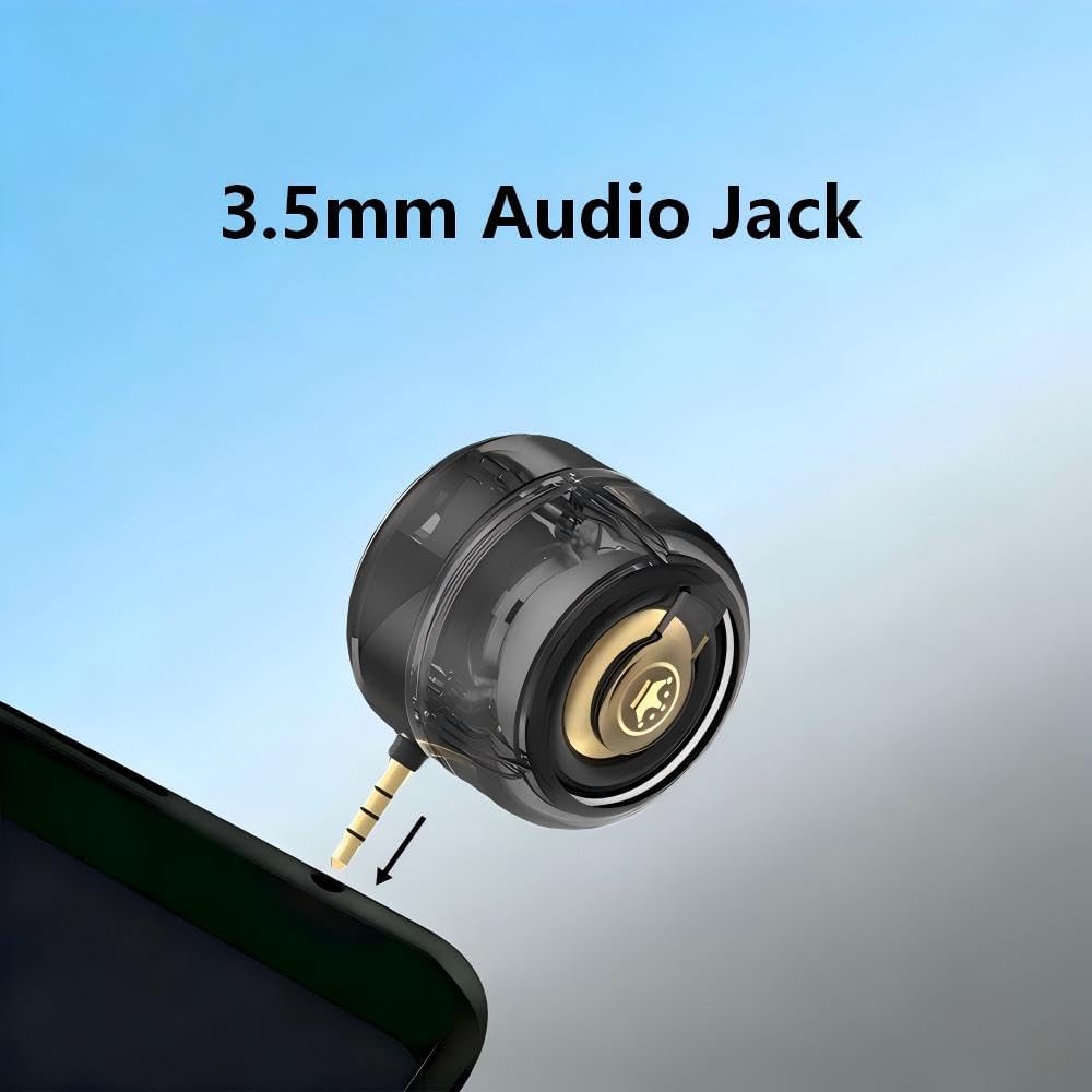 YOBCHYUD 2026 3.5mm MP4 Portable Speaker,Small Speakers with Aux Input Jack,Plug-in Mini Speaker,Sutable
