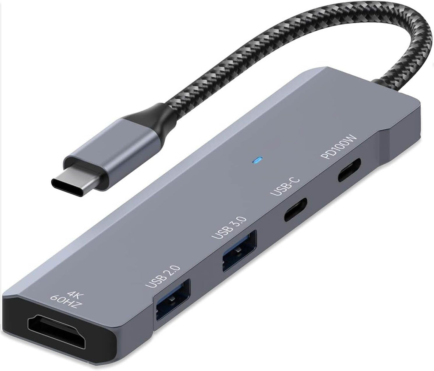 vienon 4K@60Hz, 100W 5Gb USB C Hub, USB C to HDMI Adapter USB Type C Adapter Dongle with PD, USB-A &C Ports, Docking