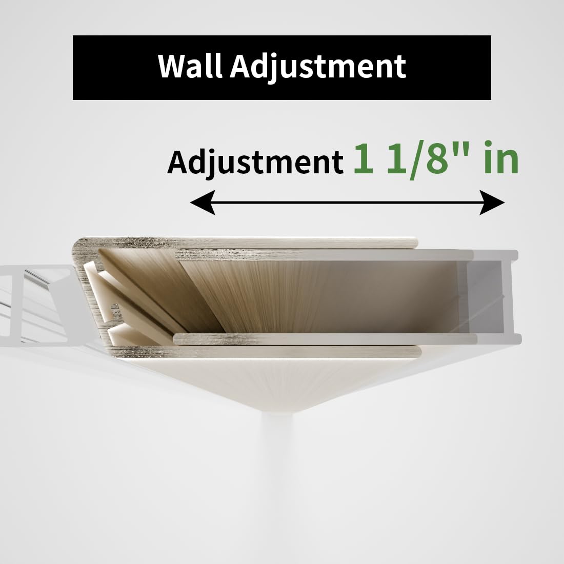 ComfyStyle Frameless Bifold Glass Shower Door 32-34" W x 72" H, 1/4" Clear SGCC Tempered Glass, Folding Pivot Swing Design, Space Saving Shower Glass Door for Small Bathrooms