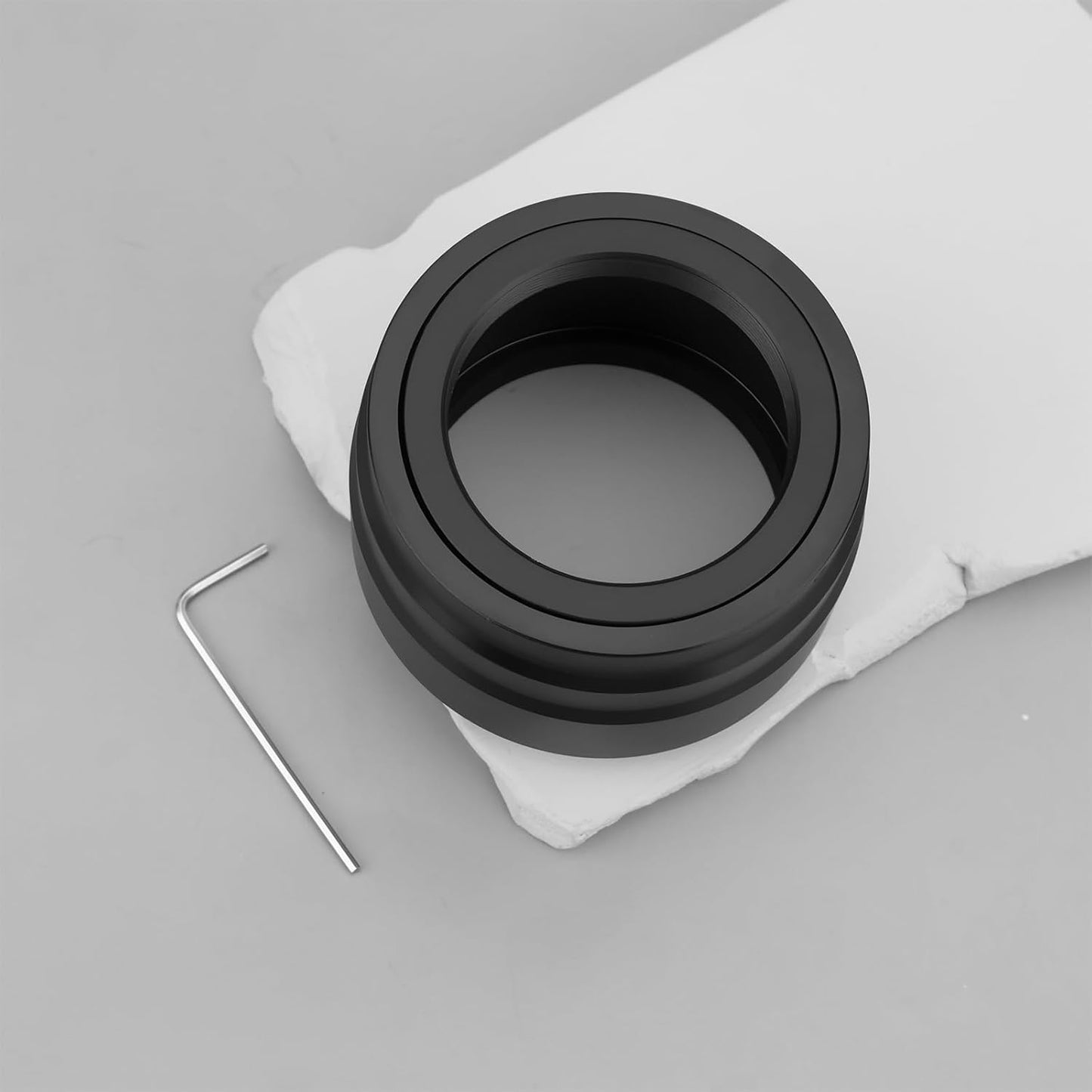 YINETTECH T2 to EOS RF Mount Lens Adapter Compatible with Canon EOS R Mirrorless Camera Alloy Screw Mount Adapter