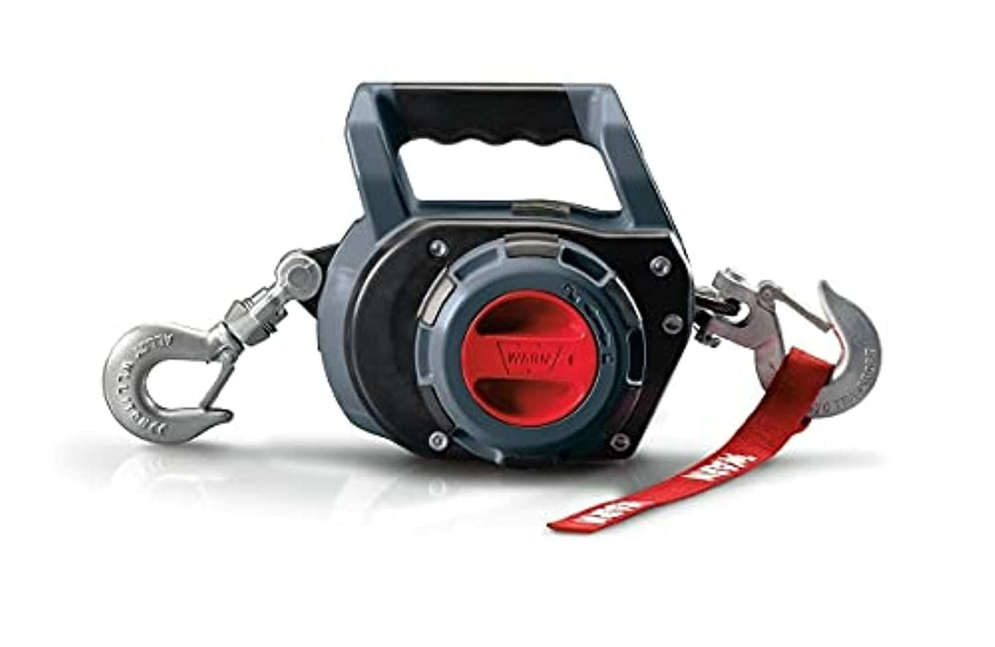 WARN Drill Winch 750 lb Capacity Portable Drilling Winch with 30 ft Steel Rope, Fairlead, Hook – Corded Electric Drill Powered Pulling Winch for Trucks, ATVs, UTVs, Trailers, & Off-Road Recovery