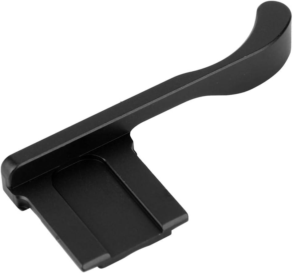 X-100F X-A5 Thumbs Up Grip, Aluminum Alloy Hot Shoe Thumb Up Hand Grip for Mirrorless Camera(Black)