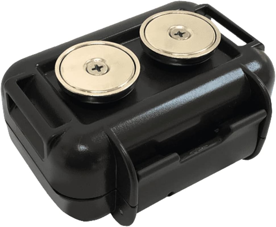 Family1st Weatherproof Magnetic Case for GPS Tracker Device for Vehicles, AirTag, Key Holder Under Vehicles