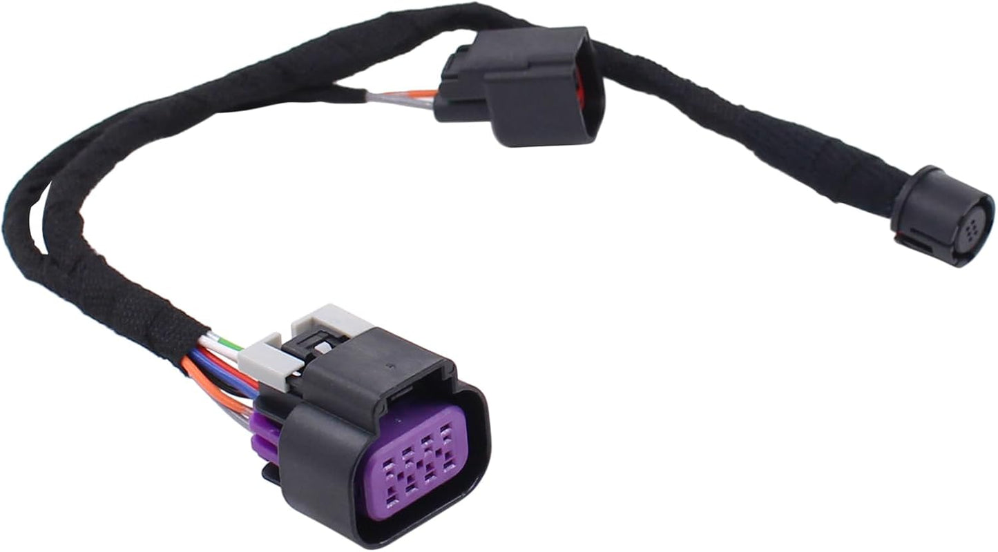 1500 2500 3500 2013-2018 NewYall Tailgate Rear View Backup Park Assist Camera Wiring Harness for Dodge Ram with Rear