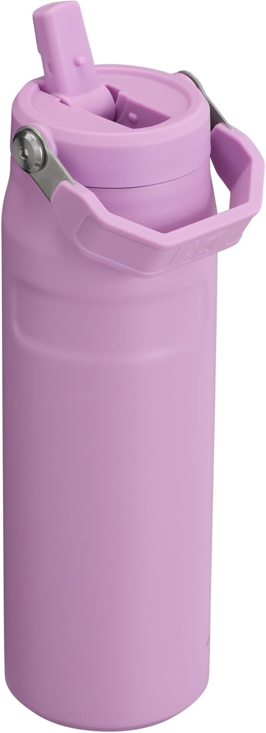 Stanley IceFlow 2.0 Water Bottle - 24 OZ Insulated Stainless Steel | Lightweight, Leak-Resistant & BPA-Free | Lilac