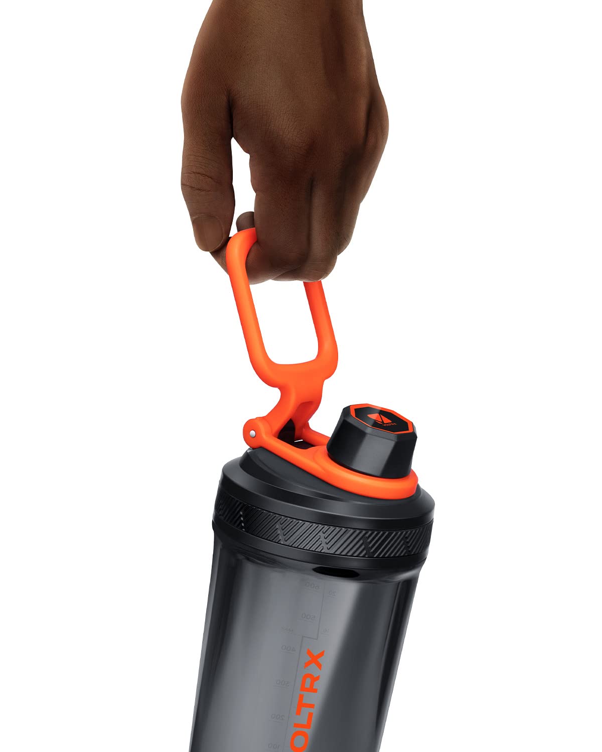 VOLTRX Electric Protein Shaker Bottle - USB Rechargeable Mixer Cup for Shakes and Meal Replacements, BPA-Free Tritan, 20oz