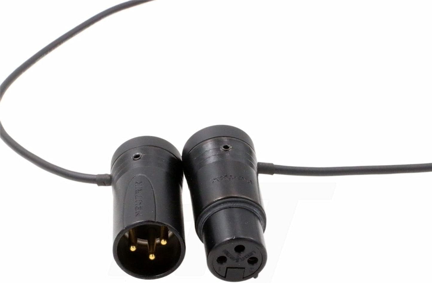 3 888 633 20" Audio Cable Low-Profile XLR Pin Male to Female for Mic Camera Sound Devices Zaxcom Zoom Audio Recorder