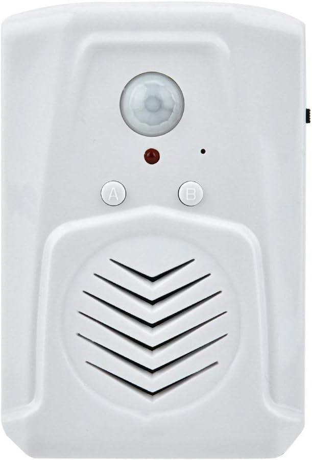 Dioche MP3 4m USB/Battery Powered Motion Sensor Alarm Doorbell - Audio Player with Infrared Induction, Detection