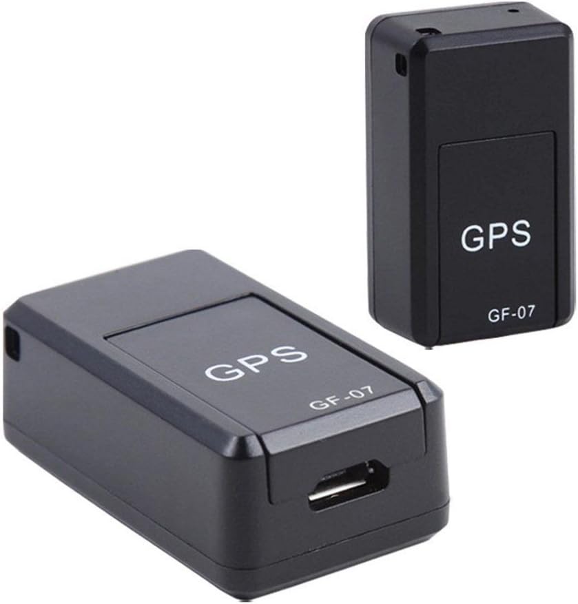 Saycker GF-07 42 25 20mm)(Black) Mini GPS Tracker, Magnetic Mini GPS Real Time Long Standby Tracking Device for Vehicle