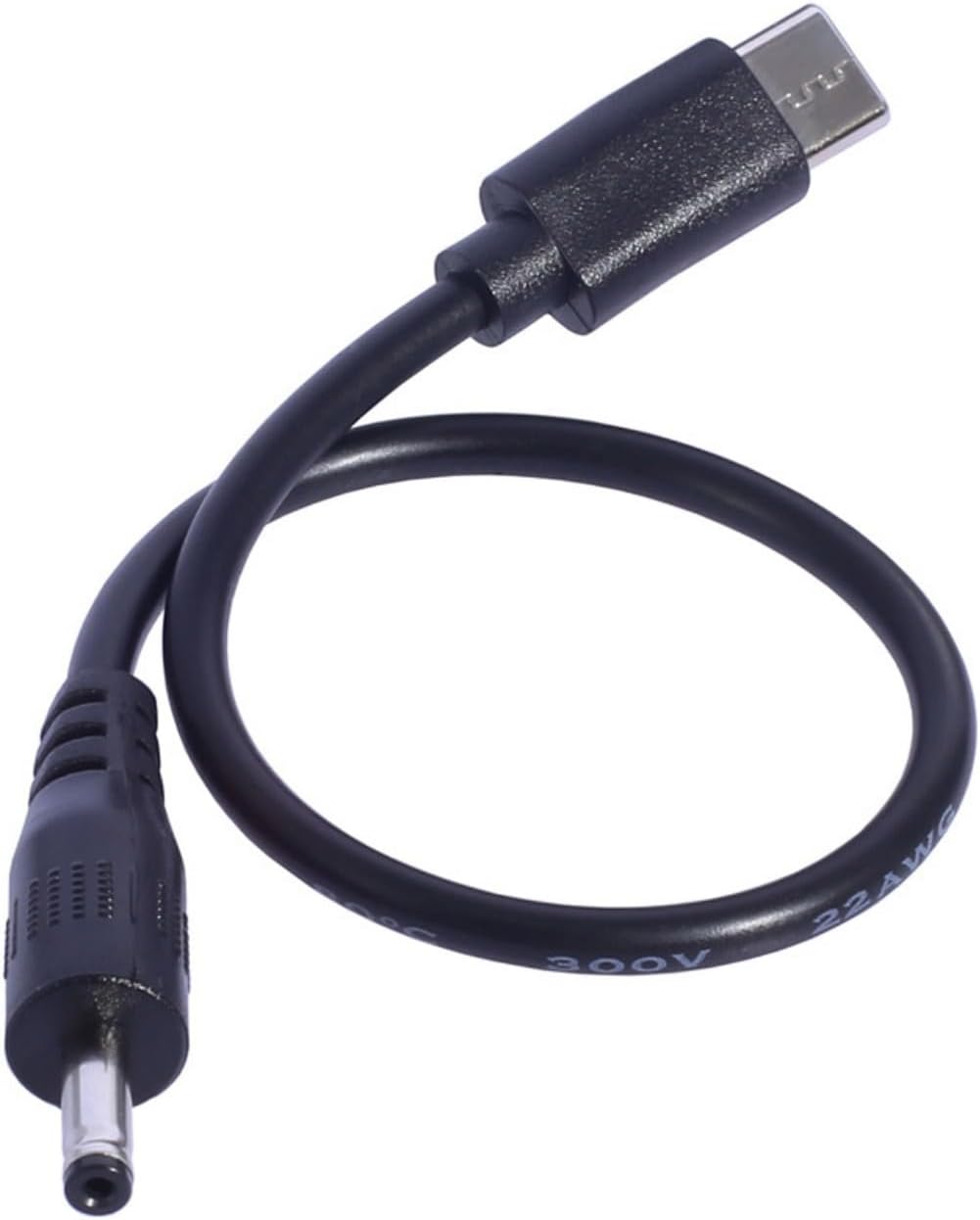Kaeltsyn 3.5mmx1.35mm 5V USB C to Adapter Cable Type Male to Power Adapter Connector Charging for Camera Table Lamp USB