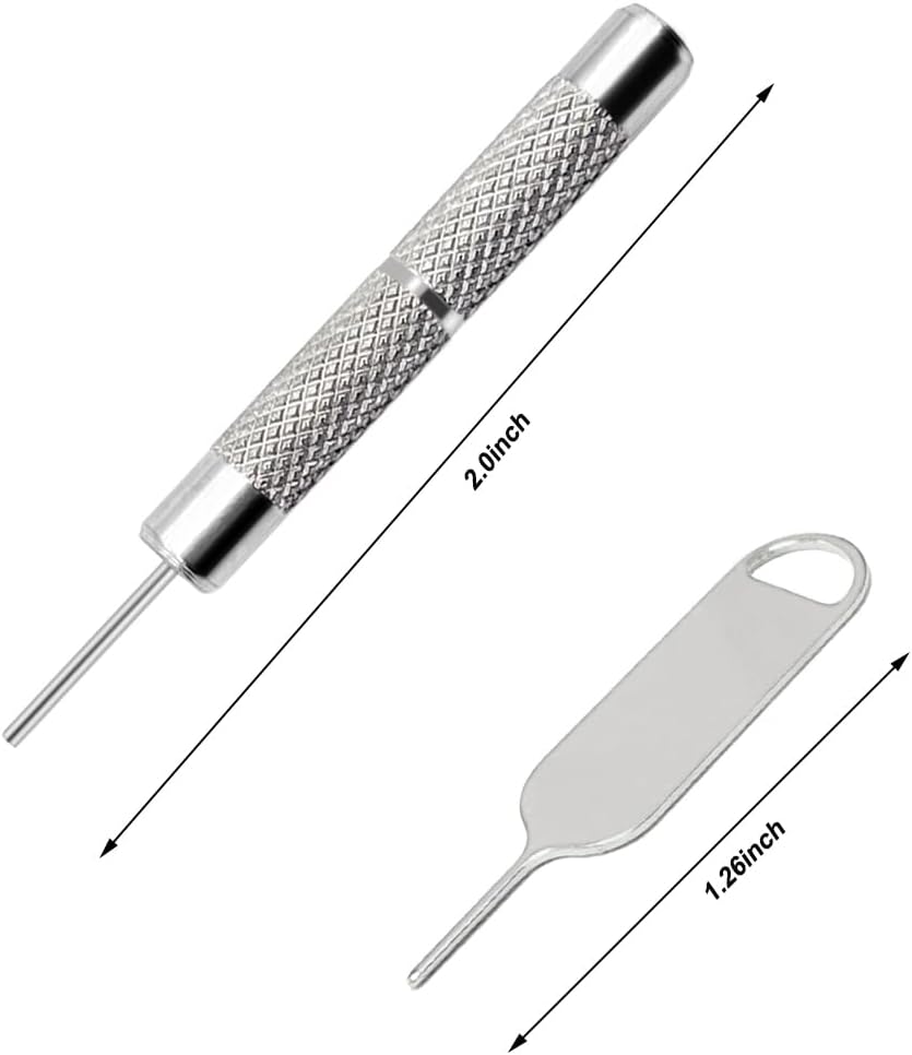 AYWFEY 4 Pcs SIM Card Removal Openning Tool Tray Eject Pins Needle Opener Ejector Compatible with All iPhone Apple iPad