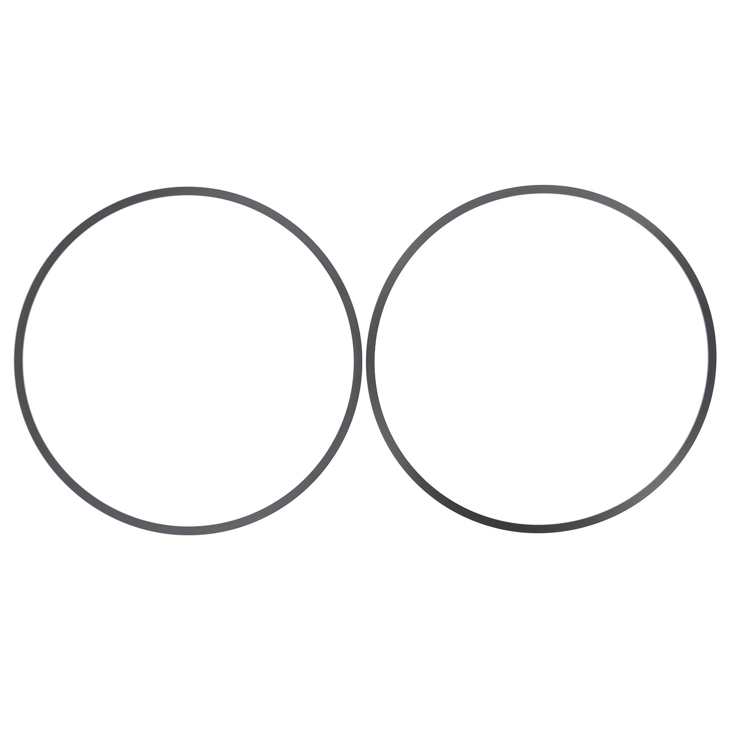 Industrial Service Solutions Fisher 22B5998X012 Anti-Extrusion Ring Set | Carbon-Filled PEEK, 7" Port | 2 Pieces | Replacement Part | for Critical, Utility, & Process Equipment