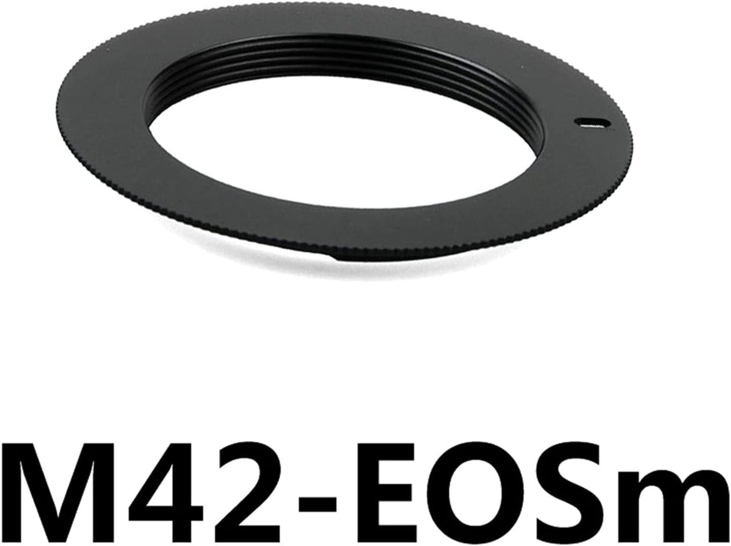 Whoasyst M42x1mm Screw Mount Change Ring Telescope Eyepiece Lens for EOSM EF-M Series Mirrorless Camera Accessory