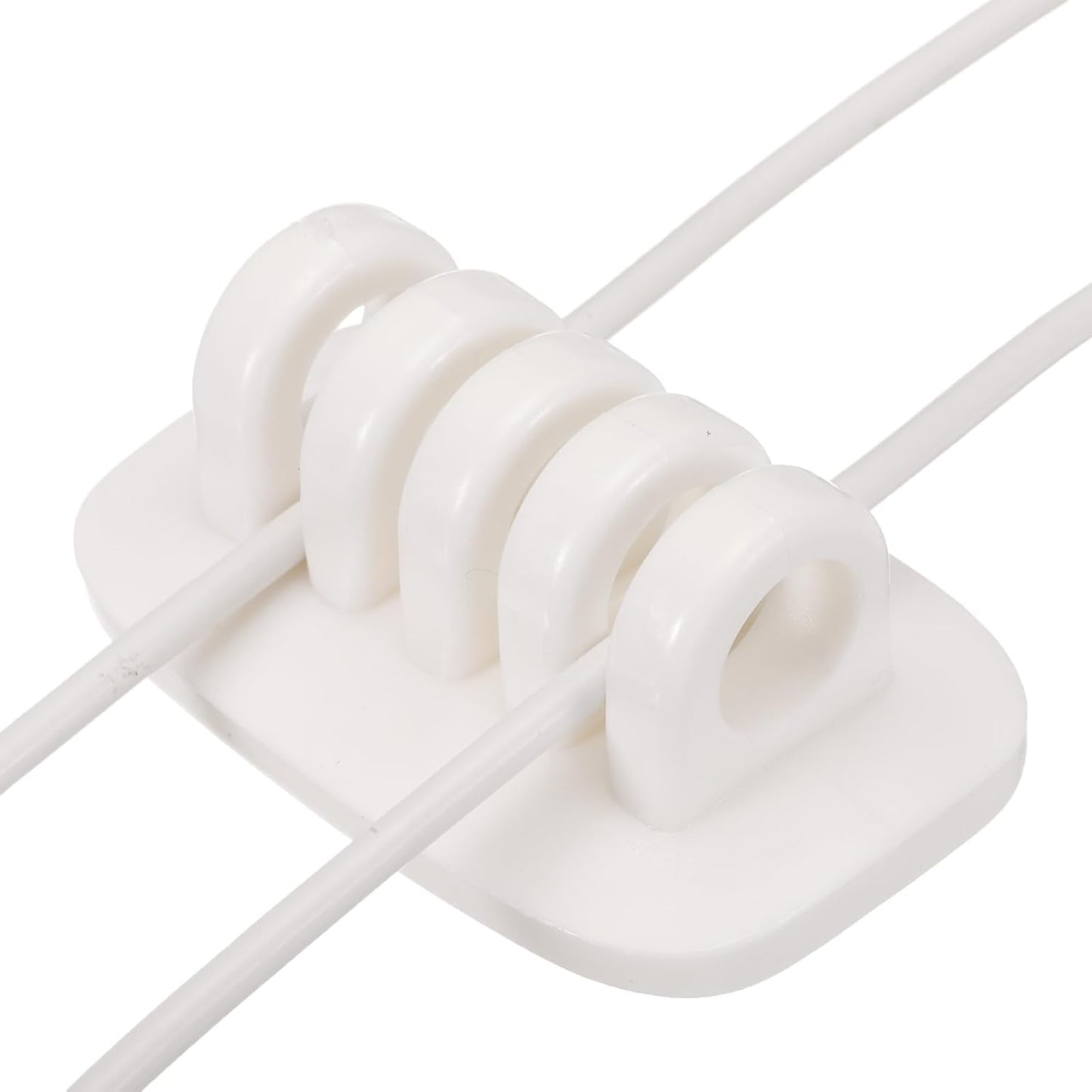 HARFINGTON Cable Clips Silicone Cable Management for Cord Organizer Cable Clips Bedroom Nightstand Wire Desk Table