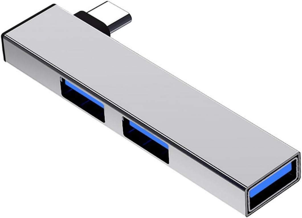 Zksbdxz 90 4 2 USB2.0 1 USB3.0 Degree Portable USB C Hubs Port USB Expansion Fast Data Hubs with for PC Laptop