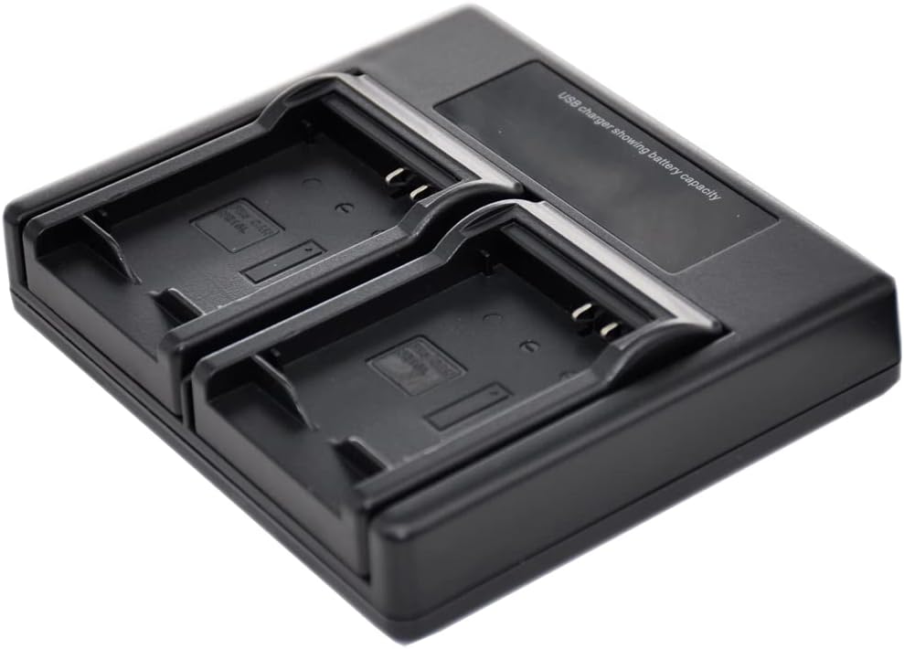 BTBAI DB-L80 uds2 Battery Charger USB Dual for Digital Camera Video Camcorder
