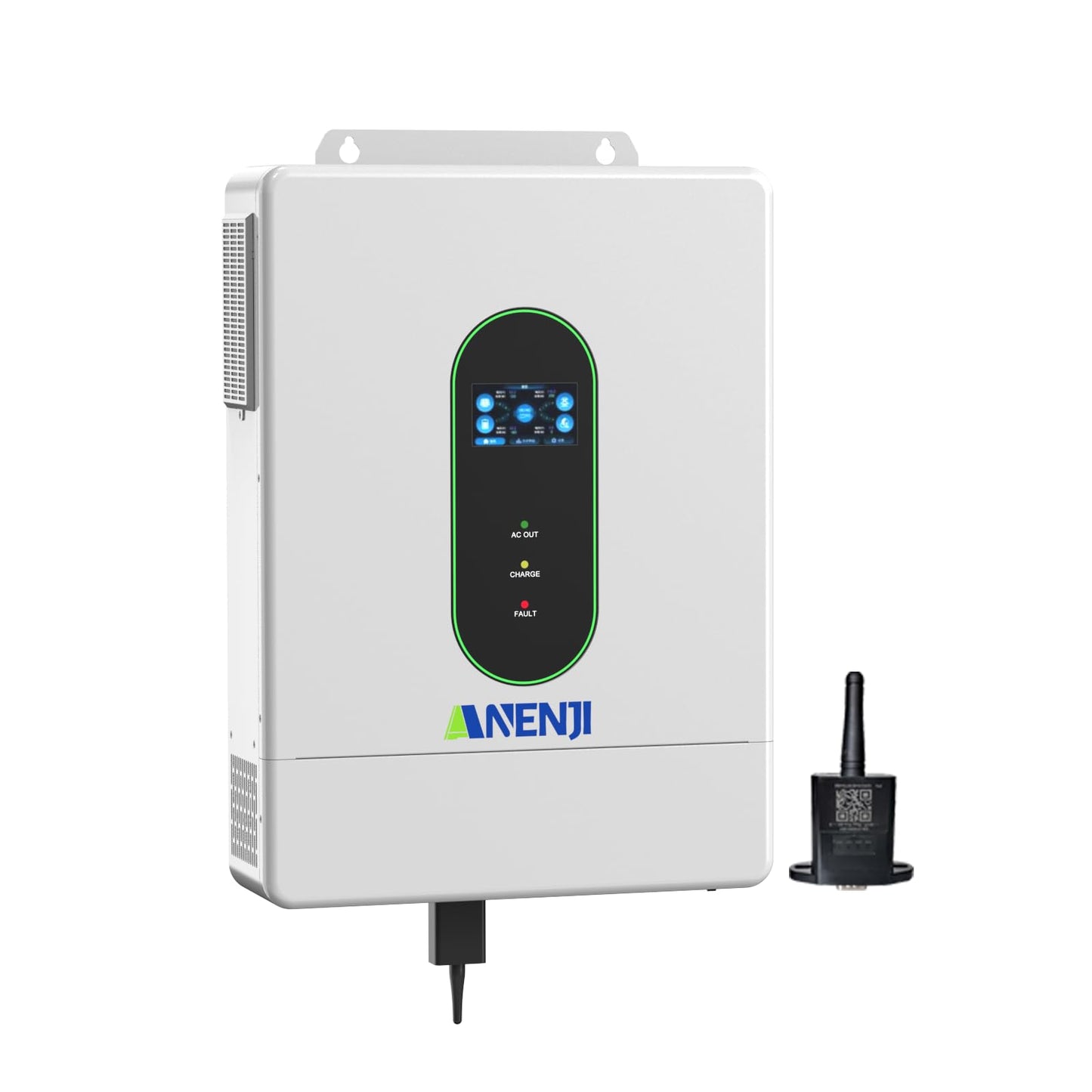 12000W Hybrid Solar Inverter 48V,120/240V Split-Phase,Dual MPPT Max. 220A Battery Charging,Parallel 6 Units,Pure Sine Wave,Off+On-Grid Inverter for Home Loads Safe and efficient UL1741 Certification