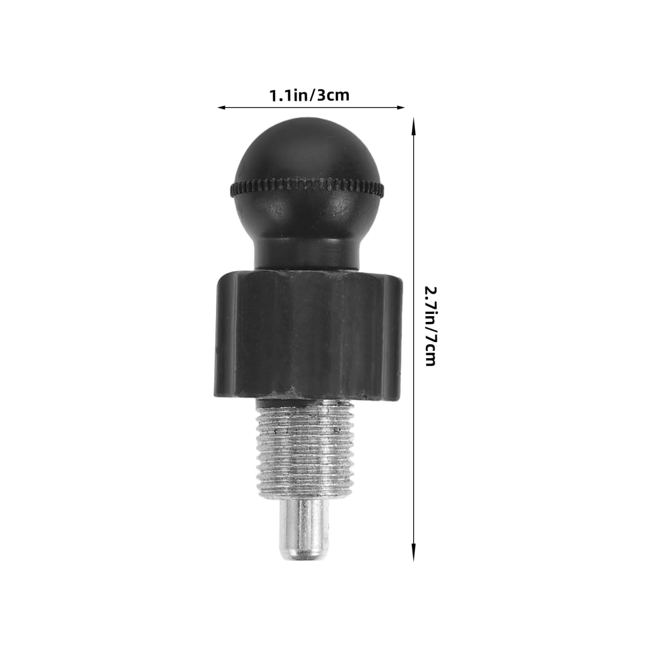 LIOOBO Spring Knob Pin for Gym Machine Fitness Equipment Spring Knob Weight Bench Replacement Parts Secure Lock