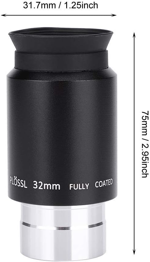 fo sa 1.25" 52 32mm Astronomical Telescope Eyepieces, Zoom Eyepiece with Multilayer Coating, Degree HD Zoom Lens
