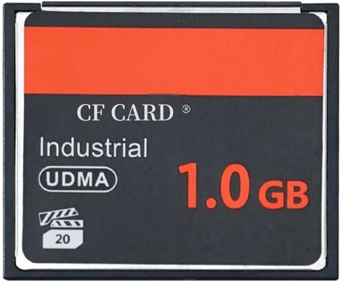 Generic 1GB ANGXILETMS CF Memory Card with PC Card Adapter, UDMA High-Speed Camera CF Card