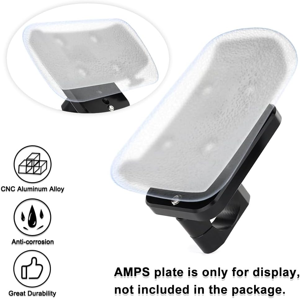xitomer 22mm CRF300L 2021-2025, GPS Mount GPS Bracket Fit for Rally Motorcycle Navigator Mount