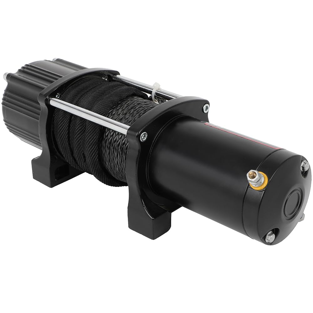 SCITOO Heavy-Duty 6000 Lb. Synthetic Rope ATV UTV Winch - with Wireless Remote Heavy Duty ATV UTV Winch