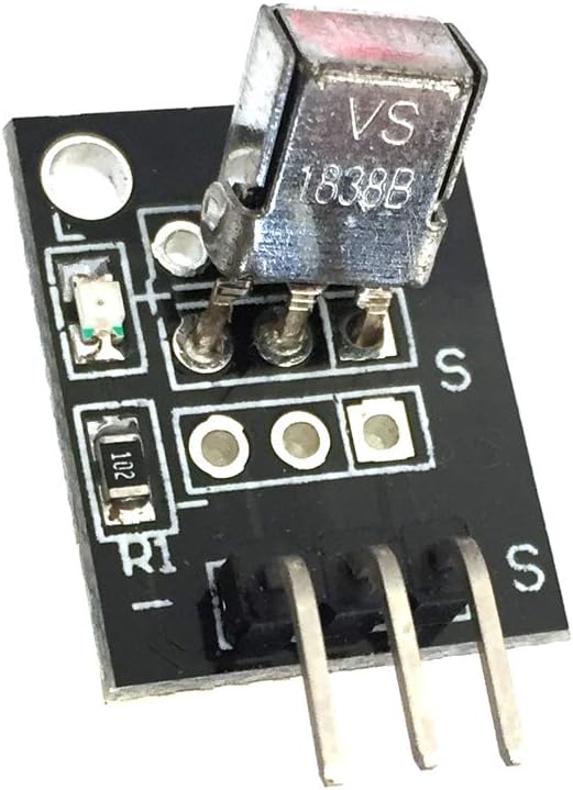 relkin KY-022 VS1838B 1838 R3 Programming 4pcs Universal IR Infrared Sensor Receiver Compatible for Arduino UNO DIY