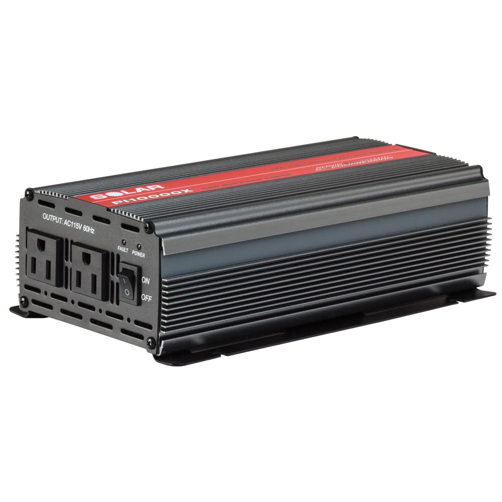 Clore Automotive SOLAR PI10000X 1000W Dual Outlet Power Inverter