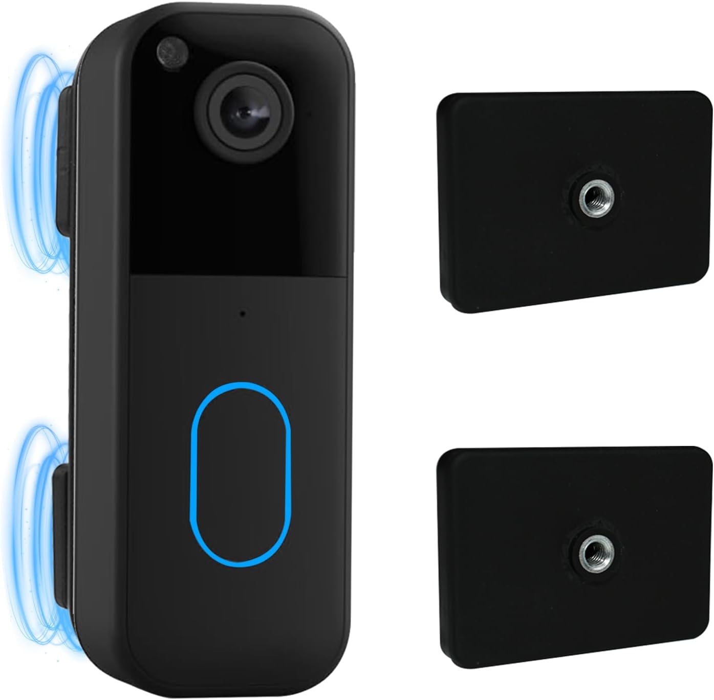 2PCS Doorbell Magnetic Mount Compatible with Blink Doorbell (New-est Model), Doorbell Secure Hold for Iron Doors