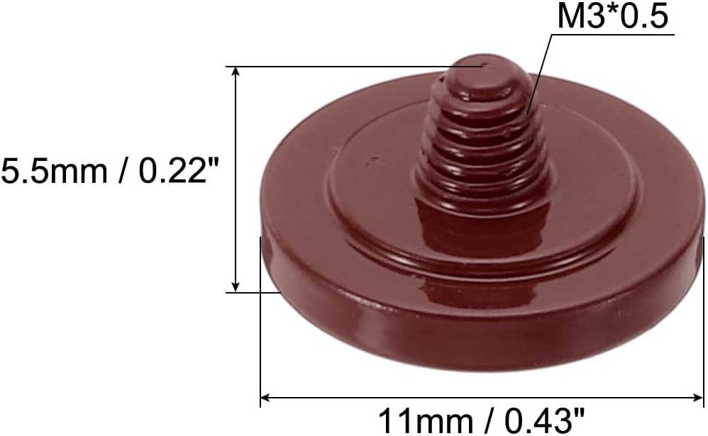 3 Pack PATIKIL Camera Shutter Button, Soft Shutter Release Button Pure Copper Camera Button Concave Suitable for Nikon