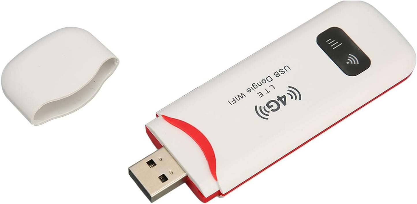 ASHATA H760R 4G 150Mbps 10 WPA2 LTE USB WiFi Router, Portable Mobile Hotspot, Support Devices, WPA Encryption, Unlocked