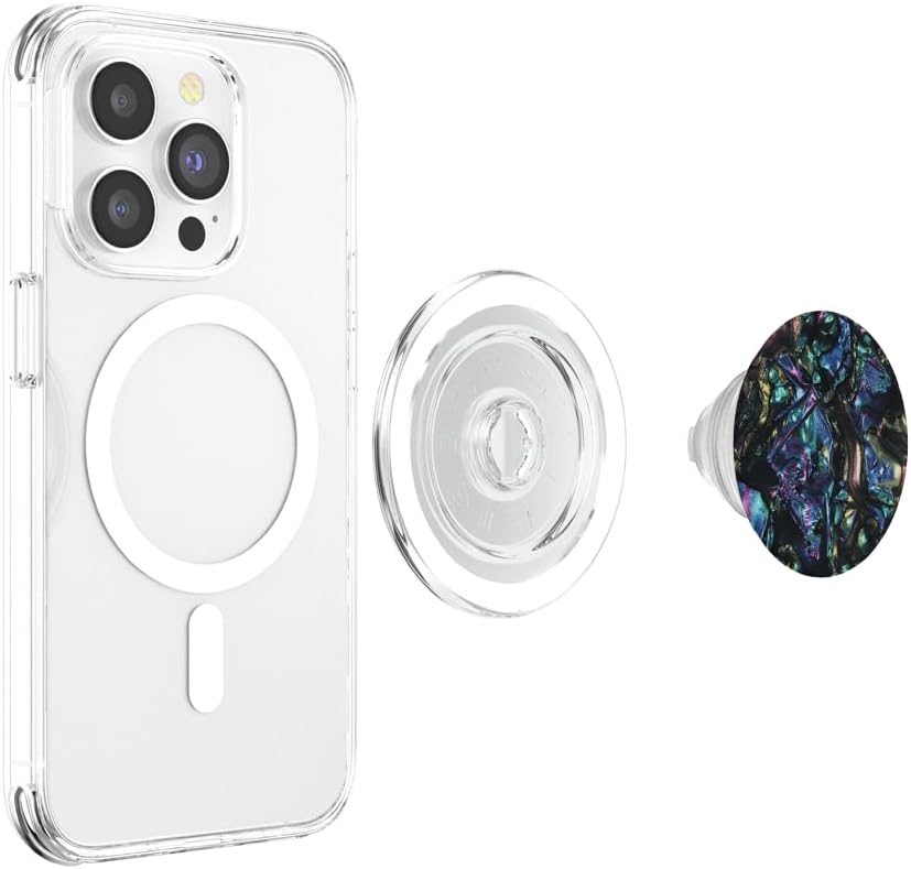 Abalone Phone Grip Abalone PopSockets PopGrip for MagSafe