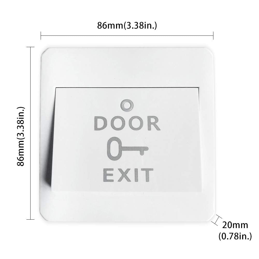Olideauto WiFi Door Opener Automatic Push Button Activate with 1PCS WiFi Smart Controller,Phone App Control Remotely