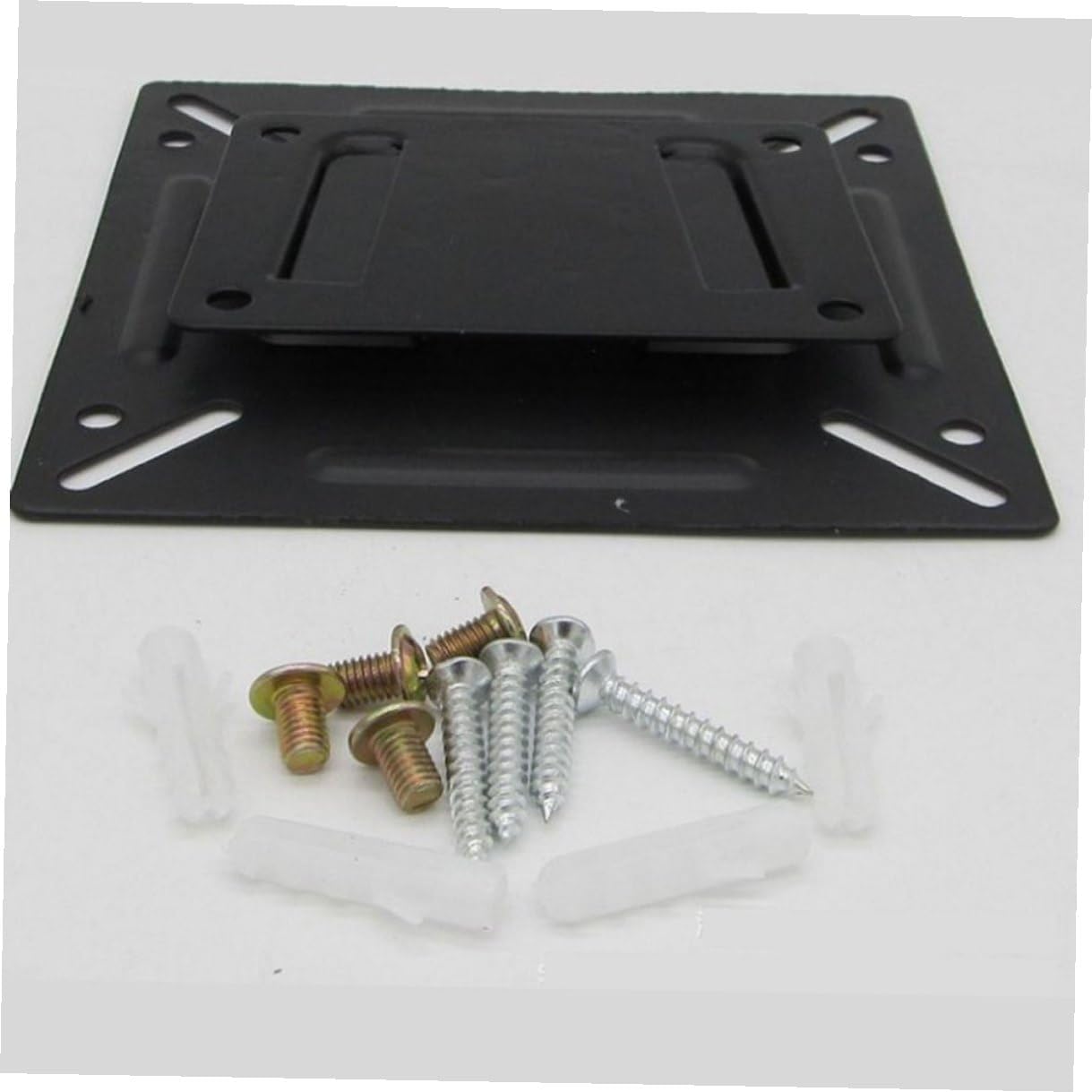 STAHAD 14-24 Inch 3 Pack LCD Tv Wall Mount Bracket Metal Fixed Tv Stand Holder for Home Office Pieces Compatible