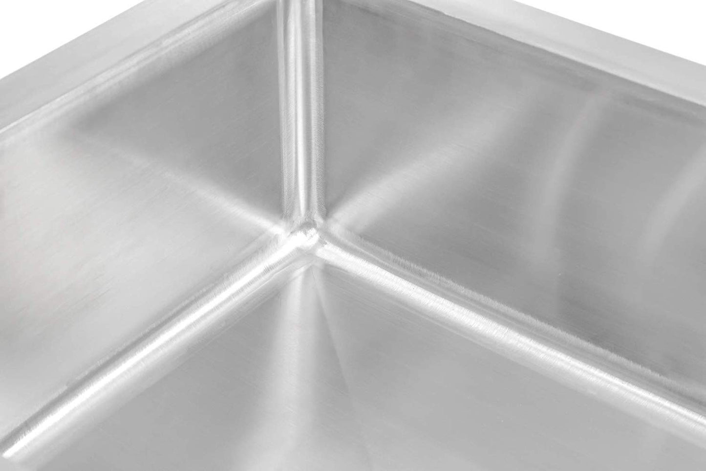 DuraSteel 19x22x12 Commercial Floor Mop Sink - NSF Certified 304 Stainless Steel Utility Room Service Basin with Leak Proof Flat Drain - Large Tub for Dog Washing, Filling Water Bucket, Cleanup