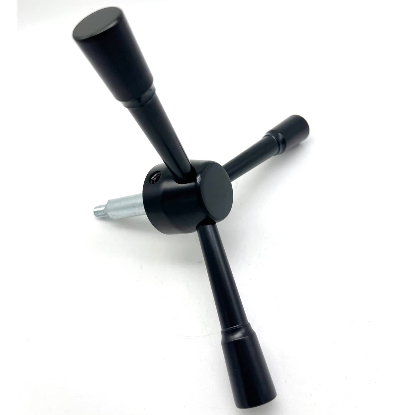 YOSEC Black 3 Spoke Safe Handle Replacement for Most Gun Safe cabinets, Depository safes, Vault Doors and Fireproof safes