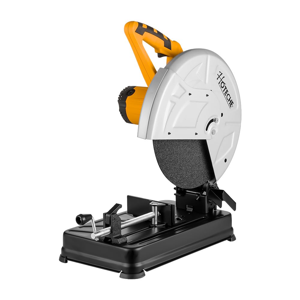 Hoteche 14-Inch Metal Cutting Chop Saw 2600W Heavy-Duty Electric Cut Off Machine with Saw Blade
