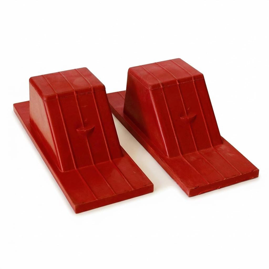 Amber Athletic Gear Rubber Starting Blocks Track & Field Indoor Starting Block (1 Pair)